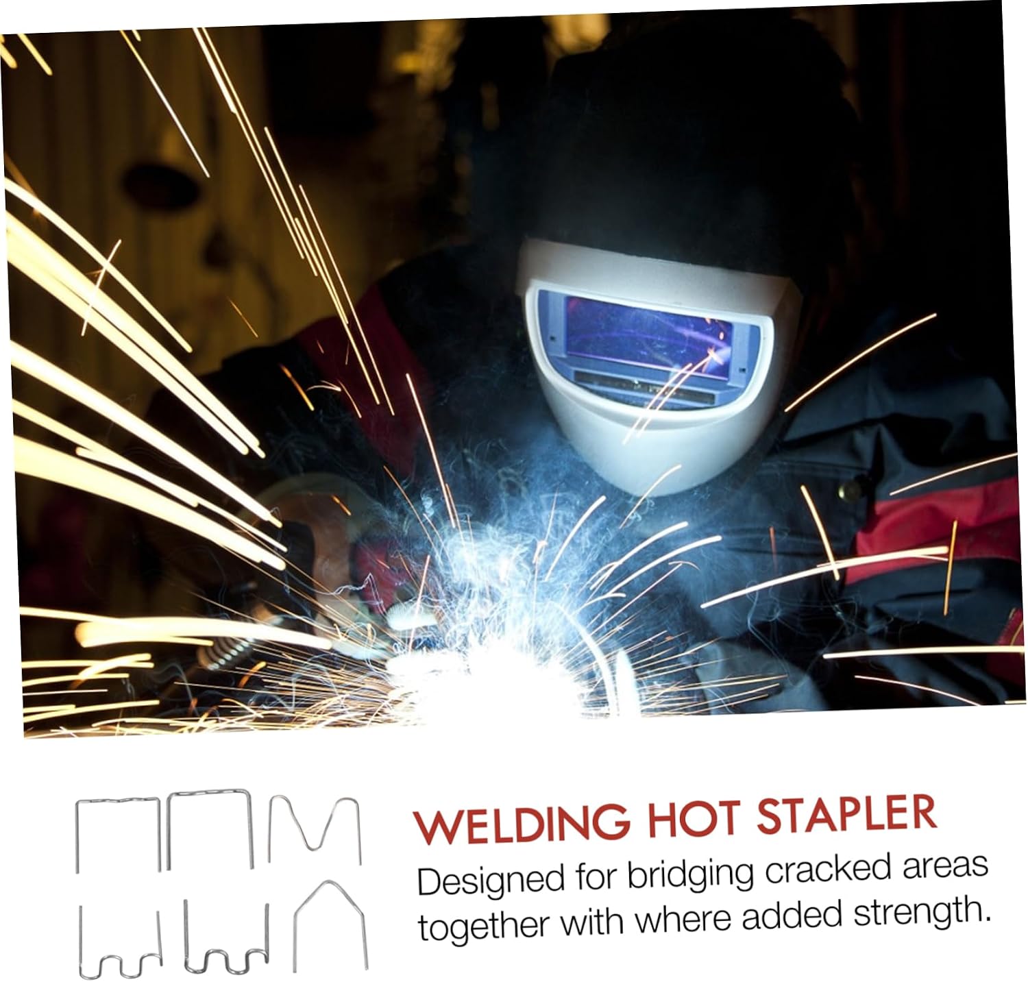 1800pcs Car Bumper Repairing Rods Welding Hot Stapler Automotive Tools for Car Repair
