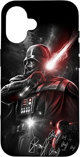 Funda para iPhone 16 Star Wars Darth Vadar Dark Lord Lightsable