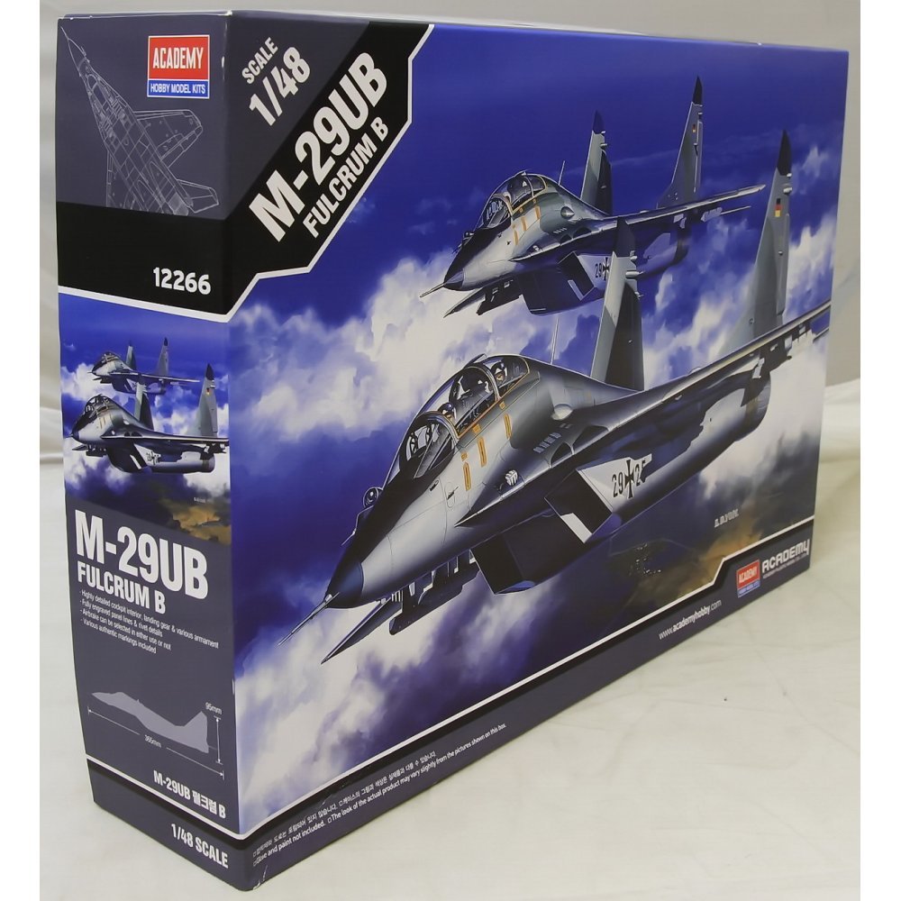 アカデミー1/48「MiG29」完成品 キットレビュー】アカデミー 1/48 MiG-29AS フルクラム