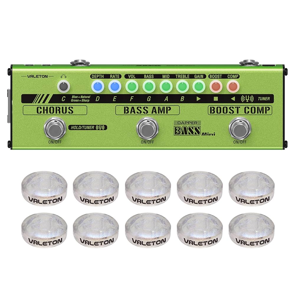 Valeton Dapper Bass ベースエフェクター VALETON | DAPPER BASS | ベース・マルチ・エフェクター | 製品情報