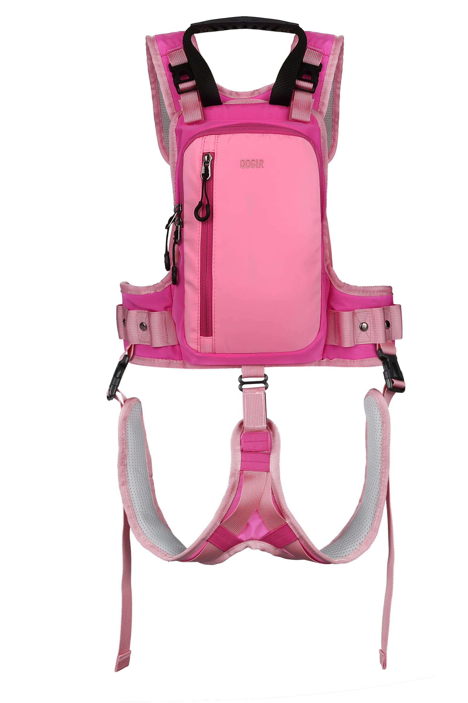 skiguard Ski Harness Trainer for Kids: Teach Your Child The Speed Control of Skiing and Snowboarding - Shock Absorbing Leashes - Mini Backpack - Adjustable Seat Harness - Perfect for Beginners