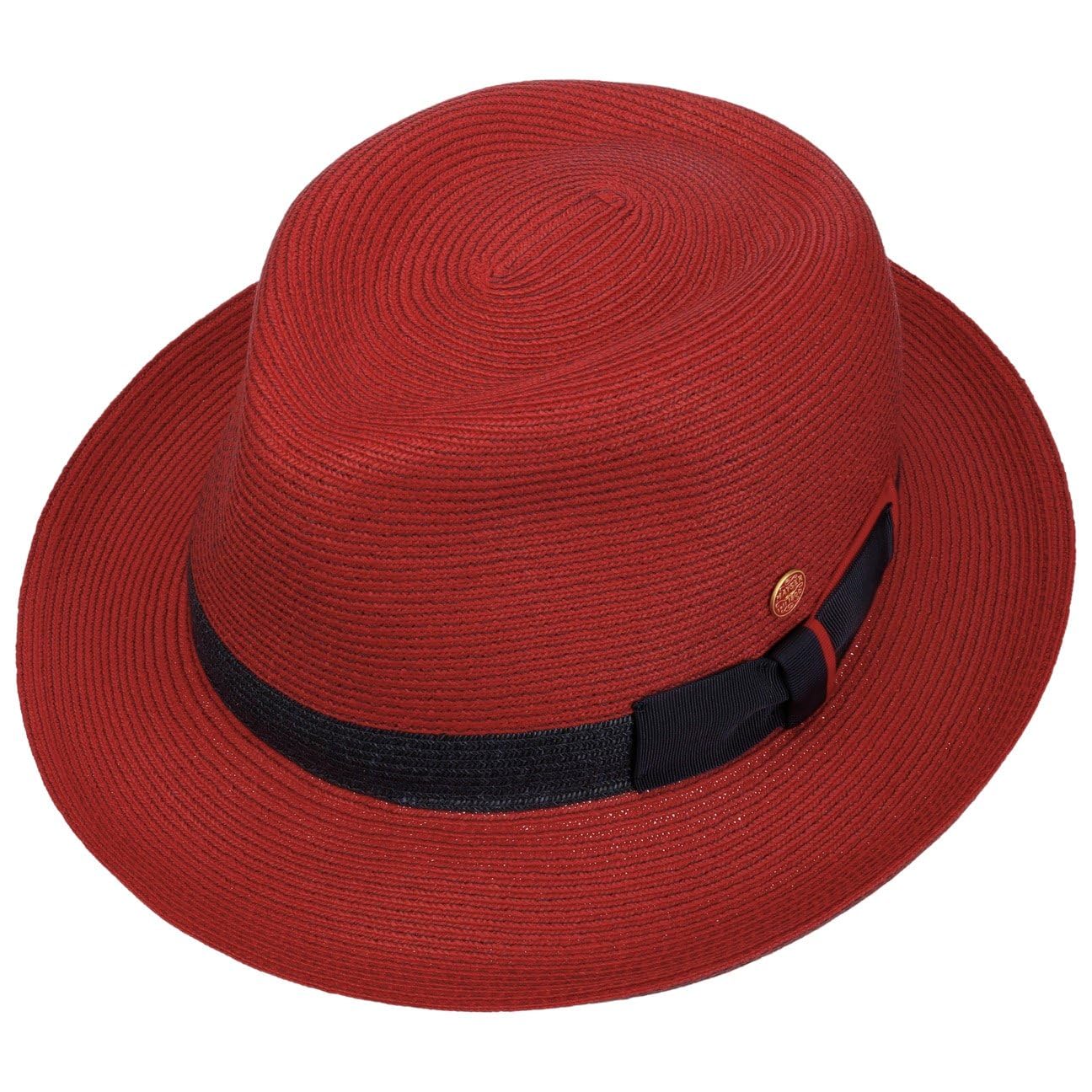 Mayser Chapeau en Paille Samuel Livorno Fedora Homme - Made in The EU de Plage Soleil Printemps-ete Ete