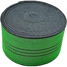 Upholstery Elastic Webbing Stretch Latex Band Furniture Repair DIY Modification Sofa Chair Couch Material Replacement Green 7cm 6m