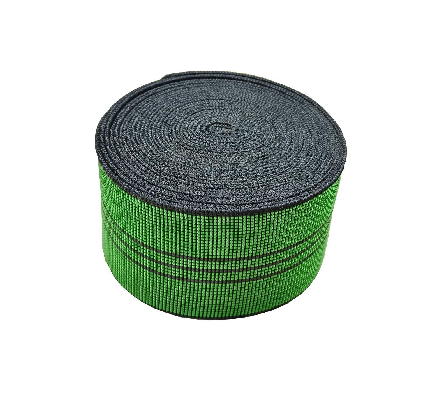 AngYang23 Upholstery Elastic Webbing Stretch Latex Band Furniture Repair DIY Modification Sofa Chair Couch Material Replacement (Green 7cm 6m)