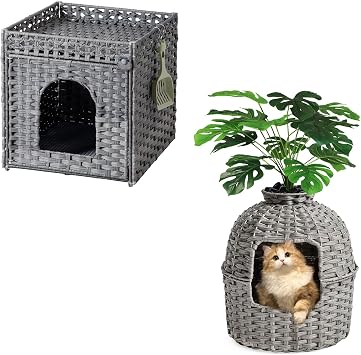 Cat Litter Box Enclosure Cat Litter Box Plant Furniture