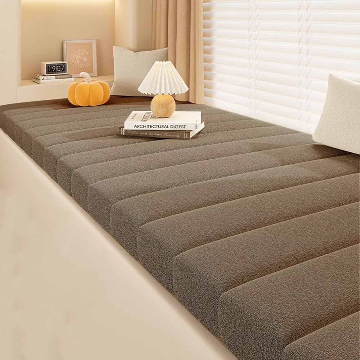 Almohada de banco exterior para tardes de terraza confortables en familia