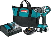 Vista 1 de Makita XPH12R 18V LXT Kit de taladro de martillo inalámbrico compacto sin escobillas de iones de litio de 12 pulgada (2.0Ah)
