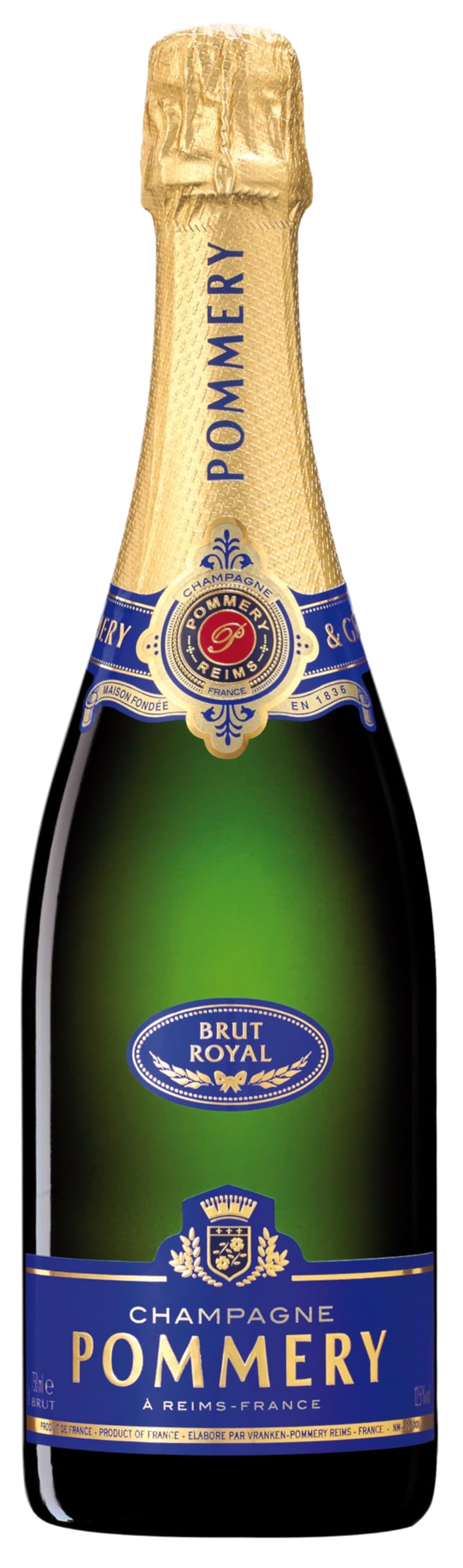 Pommery Non Vintage Brut Royal Champagne, 75 cl