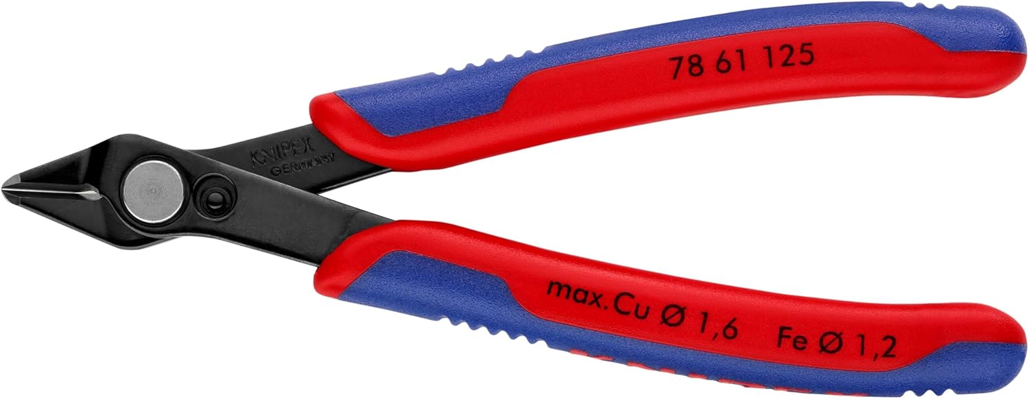 KNIPEX Tools - Electronics Super-Knips, Multi-Component (7861125SBA)