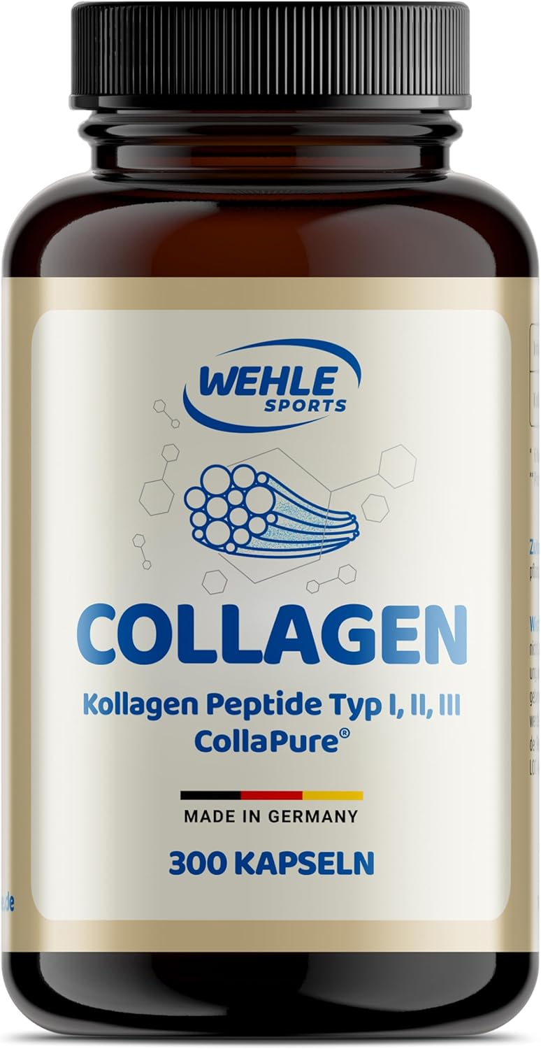 Collagen Capsules Pack of 300 High Dose 4500 mg Bioactive Collagen