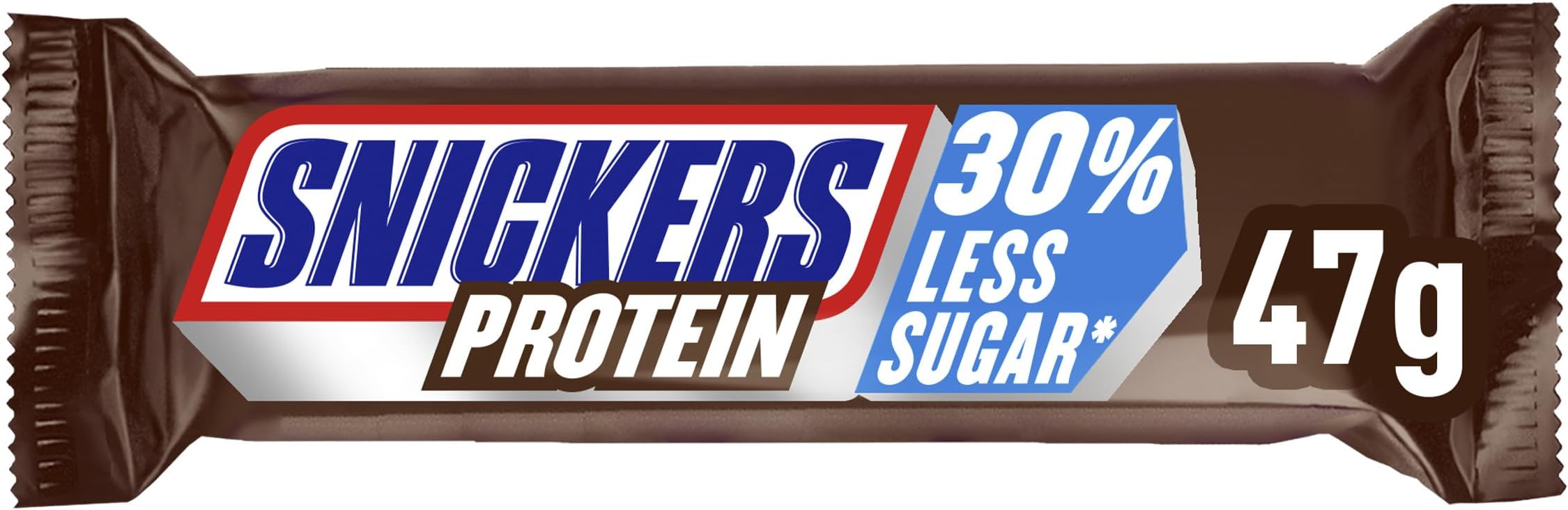 Snickers Chocolate Protein Bars, Peanut Butter, Caramel & Milk Chocolate Bulk Box, 18 x 47g, Ideal for Gift, Snacks or Hamper