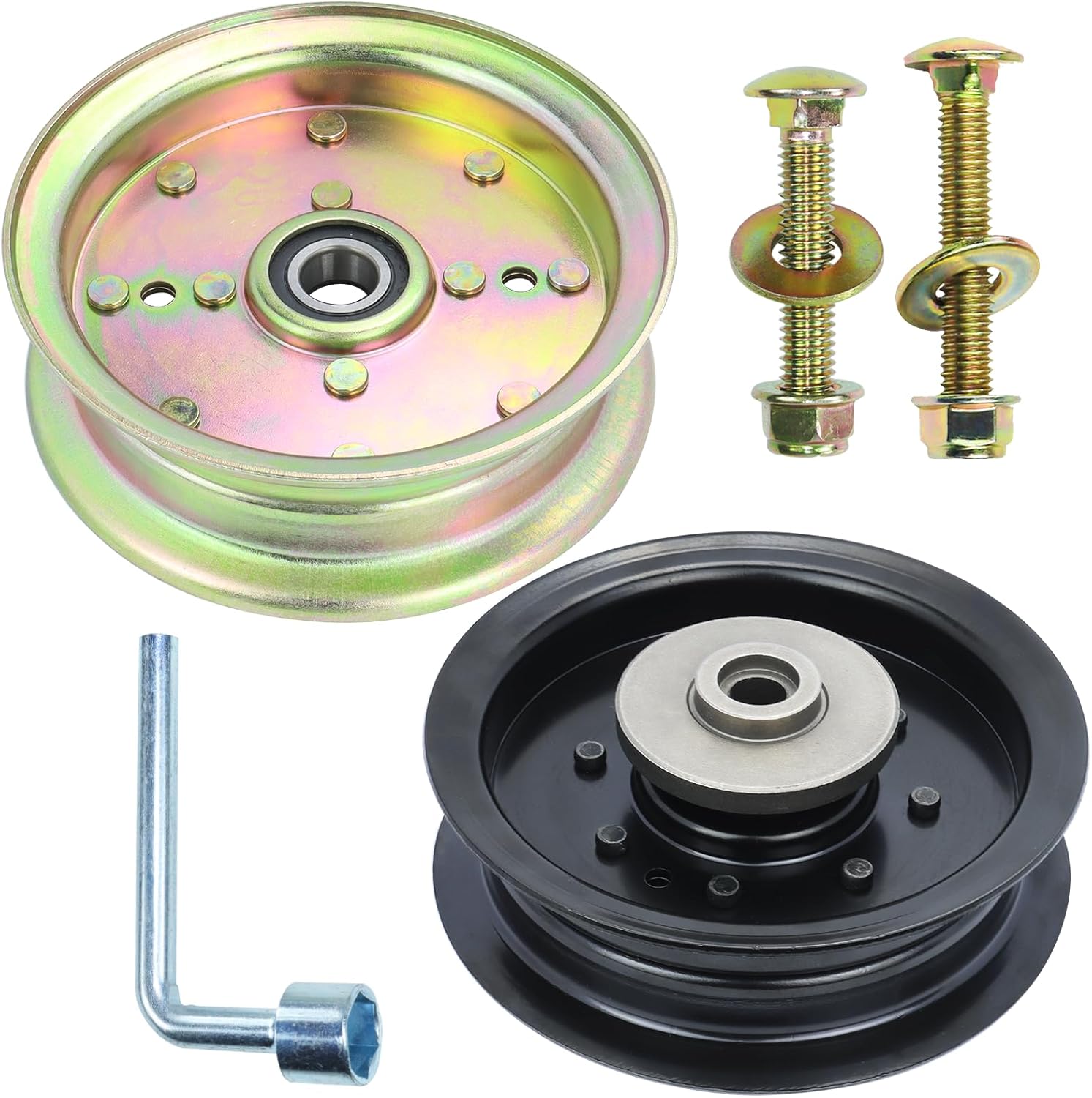 532196104 Idler Pulley with 589766102 Pulley Replaces 196104 Husqvarna 532196104 Husqvarna Idler Pulley 532197380 Husqvarna Idler Pulley 197380 Idler Pulley 539132728 Husqvarna Idler Pulley