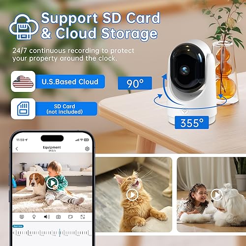 Miniatura 7 de Cámara de seguridad interior 2K