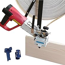 M&aacute;quina bandeadora de bordes port&aacute;til para trabajar la madera M&aacute;quina bandeadora de bordes port&aacute;til de 220 V M&aacute;quina bandeadora de bordes rectos curvos de 2000 W M&aacute;quina bandeadora de bordes