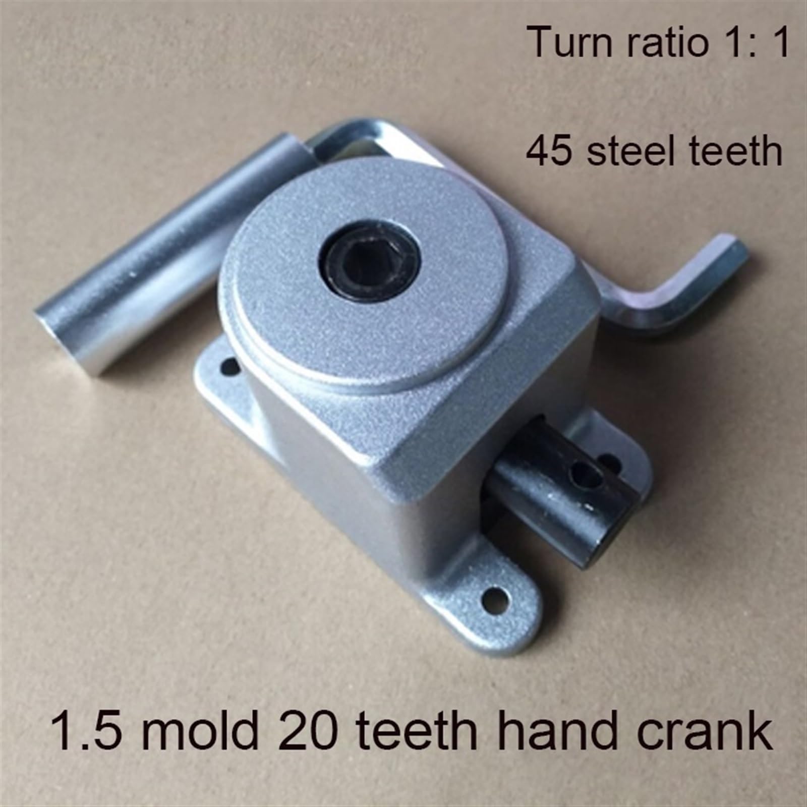 Miter Transmission 1pcs 1:1 Ratio Bevel Gear Small Steering Gear 90 Degree Bevel Transmission Reversing Gearbox Right Angle Reversing Gearbox Pinion Mechanical (Color : D)