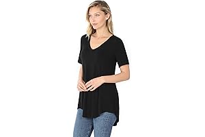 Women's V-Neck Shirts by Zenana: A Comforting Style