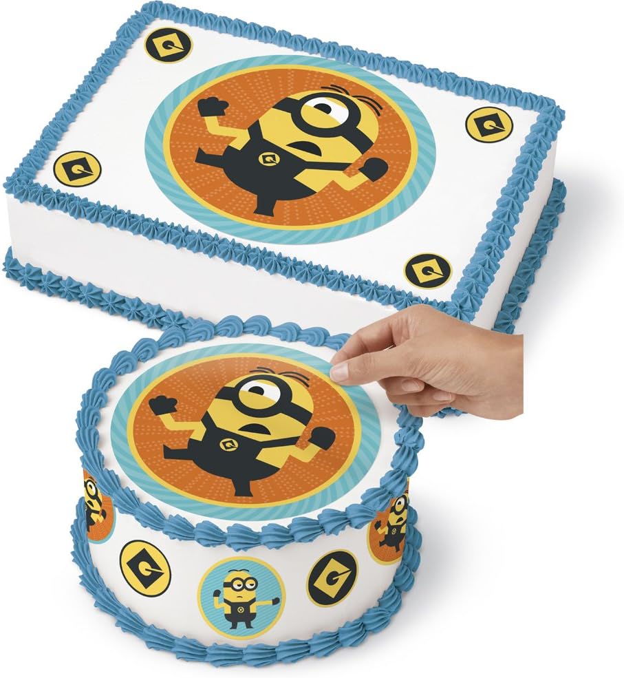 Wilton Despicable Me 3 Minions Sugar Sheets, Assorted Home & Kitchen
