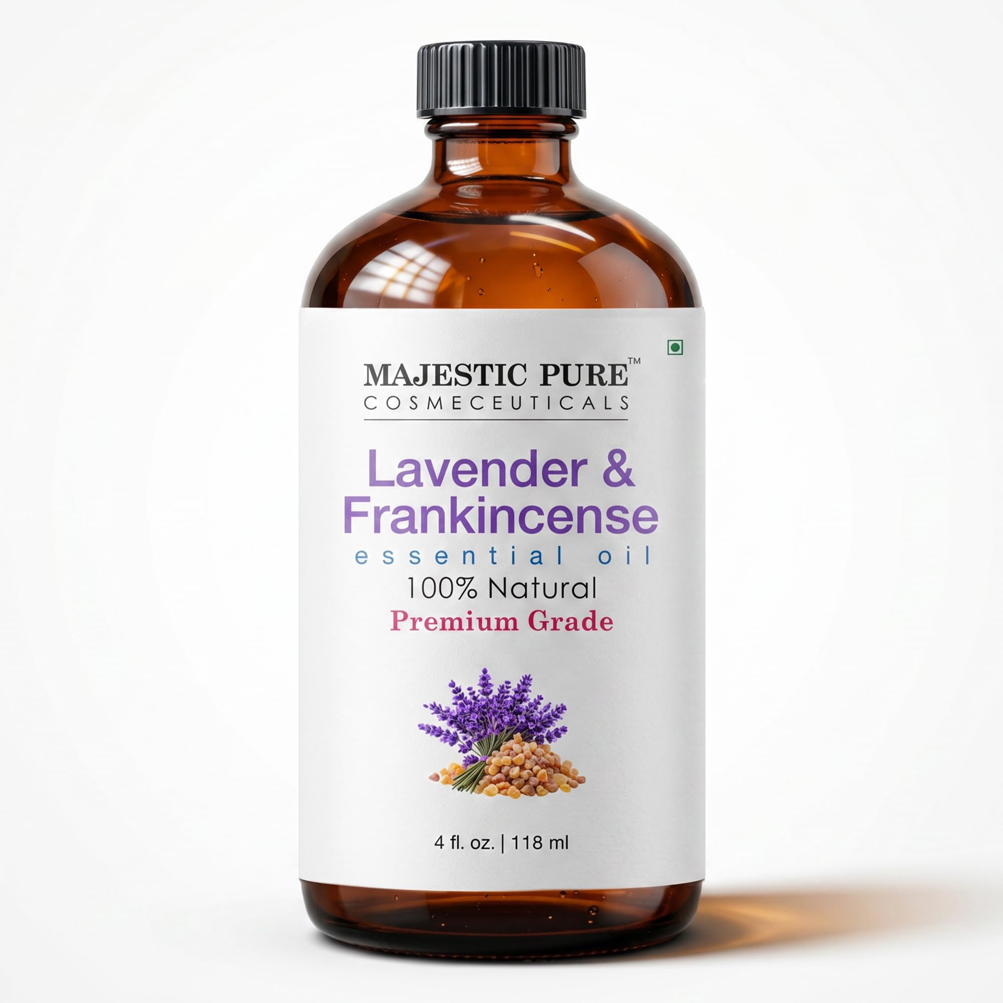 Majestic Pure Lavender & Frankincense Essential Oil, 118ml Candle Making โ image 1