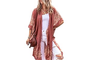 Boho Kimonos for Women: Chic and Versatile Summer Cover-Ups