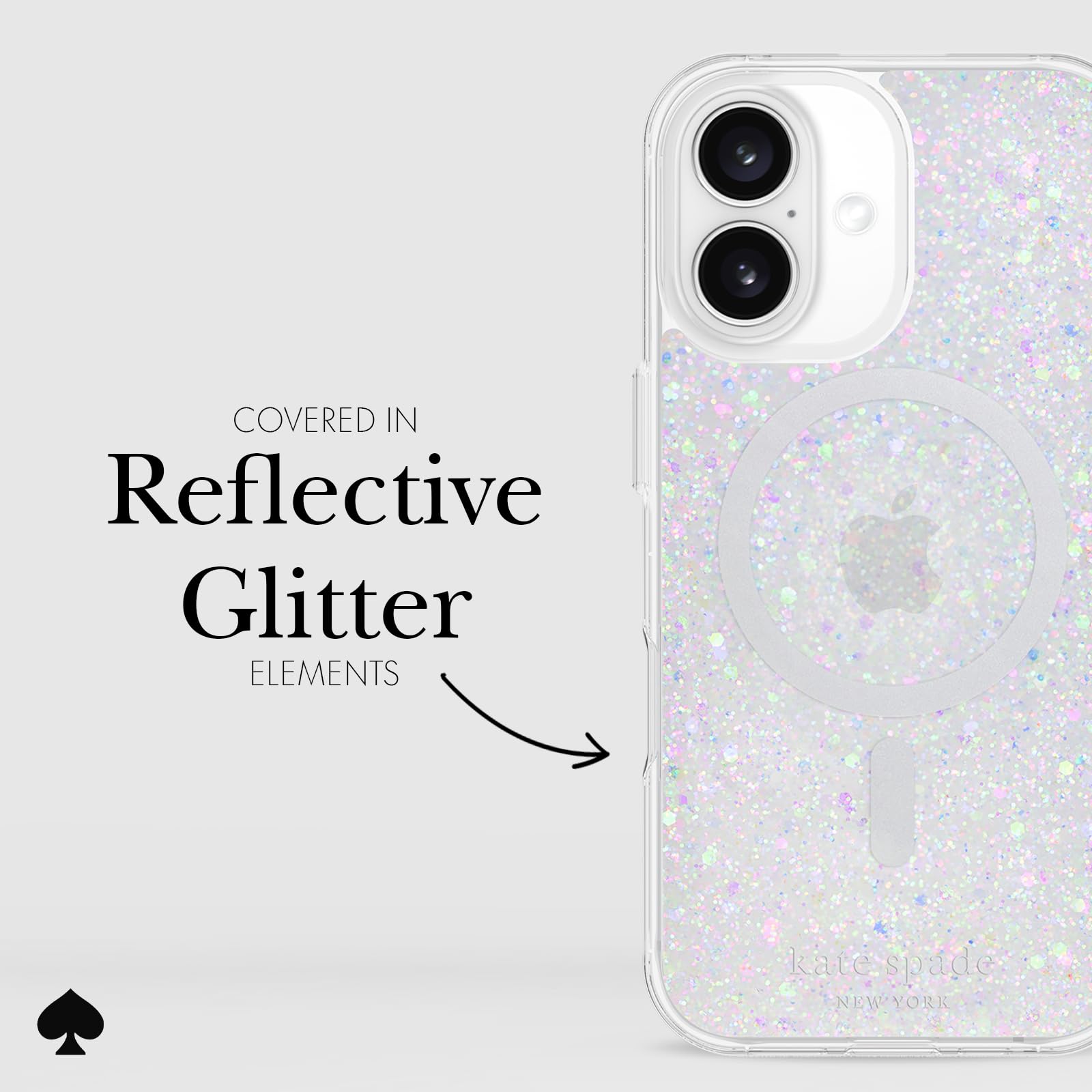 Amazon.com: kate spade new york iPhone 16 Case - Compatible