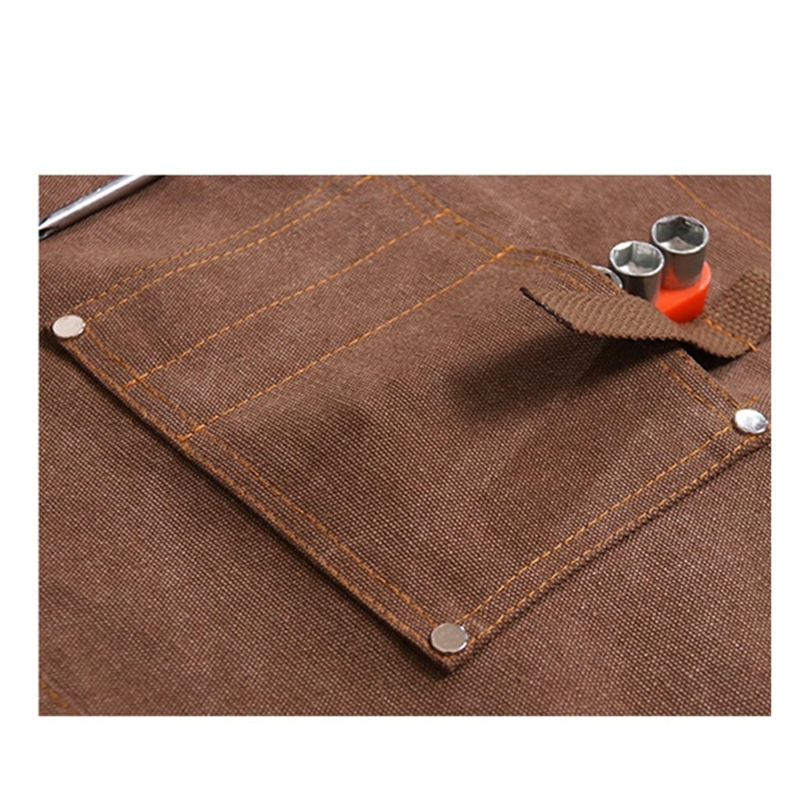 Grembiule da lavoro 2 pezzi Per Giardino | Con tasche for attrezzi for la verniciatura della lavorazione del legno