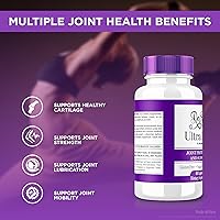 Vista 7 de Cápsulas Ultra Flex - Suplemento avanzado de apoyo articular, fórmula natural ultra flexible para la salud de las articulaciones, píldoras de máxima