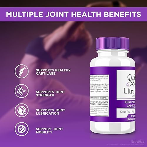 Miniatura 7 de Cápsulas Ultra Flex - Suplemento avanzado de apoyo articular, fórmula natural ultra flexible para la salud de las articulaciones, píldoras de máxima