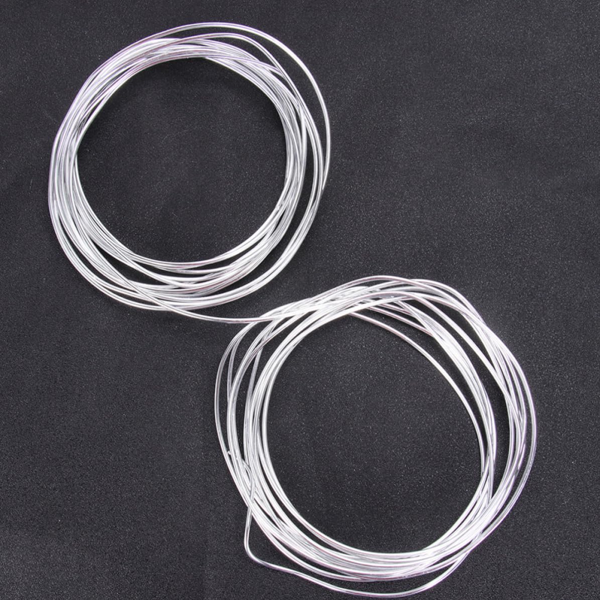6 Rolls DIY Aluminum Wire for Crafts, Bendable and Flexible Iron Wire with 1mm, 1.5mm, 2mm, and 3mm Sizes, for Bike Model Making and Bonsai Modeling