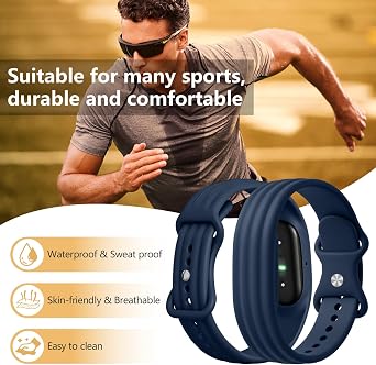 シリコーンバンド Google Fitbit Air対応 ソフトで通気性のあるリストバンド スポーツ交換用ストラップ Fitbit Air メンズ レディース