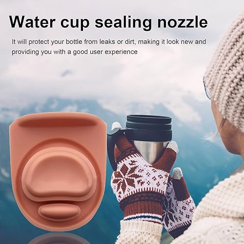 Miniatura 6 de Tapón de repuesto para botella de bebida, tapón de repuesto para tapa superior de botella, tapón de silicona para botella de agua, pieza de repuesto
