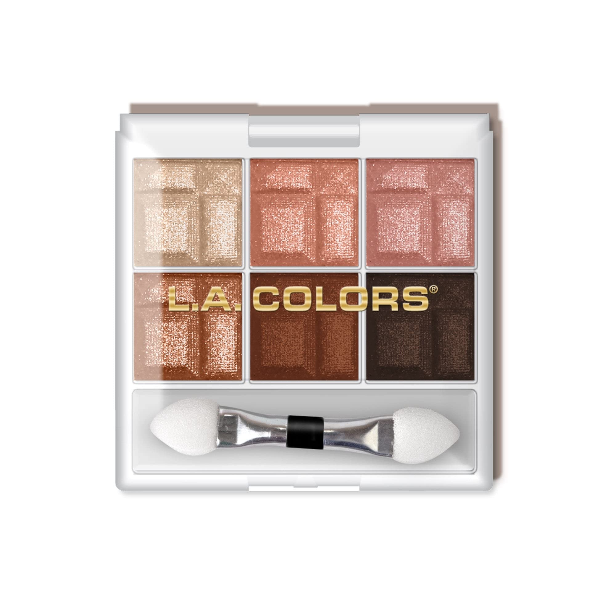 Amazon.com : L.A. COLORS 6 Color Eyeshadow, Earthy CES461 : Beauty