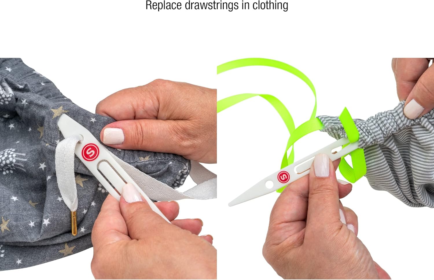 SINGER Drawstring Threader and Sewing Loop Turner Tool Set