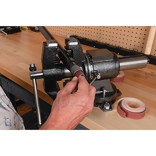 Miniatura 6 de Performance Tool W3050 - Rollo de tela de esmeril de grano 60, 15 pies x 1.5 pulgadas, ideal para carpintería, metalurgia y proyectos de bricolaje