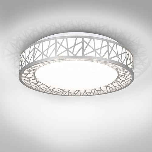 Miniatura 37 de ASD Lámpara de techo de montaje empotrado LED de 30 cm para dormitorio, 20W 1113LM 5CCT 2700K-5000K, luces regulables Triac, para comedor, sala de