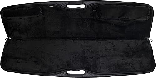 Miniatura 7 de Funda táctica para escopeta - 30 pulgadas, serie táctica 1680D, equipo táctico, funda de pistola suave, funda negra para armas de fuego, acolchado