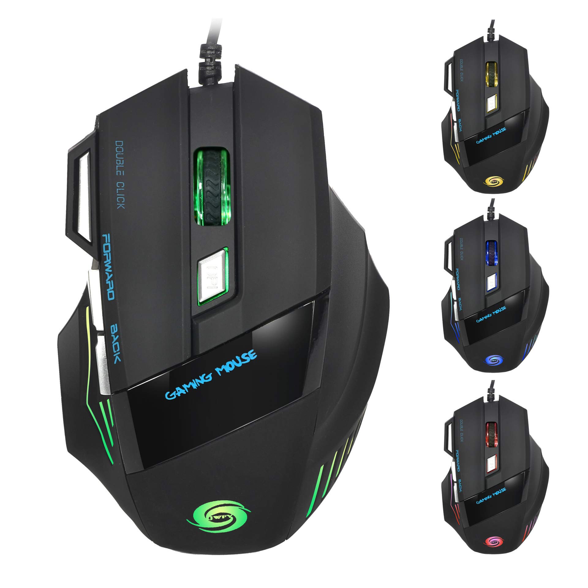 Buy VizGiz Gaming Mouse Wired Universal USB 7 Button ( Scroll Wheel