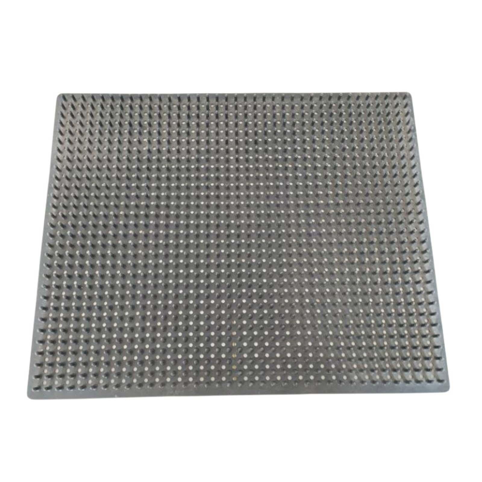 Tappetino Grattatoio per Cavalli Grattatoio per Spazzola per Prurito Pannello per Mucche Realizzato in Materiale PP Morbido Adatto per Stalle, L