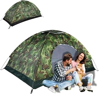 Camouflage Tent, Instant Camping Camping Sun Protection Outdoor Camping Hiking Tent