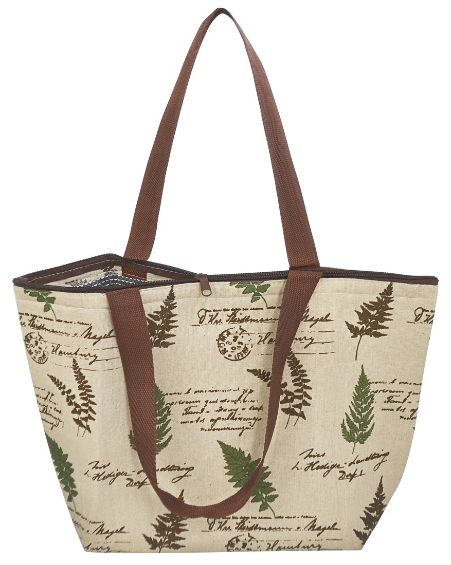 Amazon.co.jp: 保冷 トートバッグ リーフ柄 TO-12 : ホーム＆キッチン