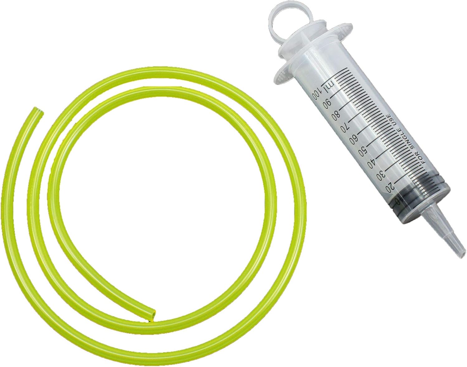 Motorcycle Brake Reverse Bleed Kit with Syringe and 4 ft tubing by Brakecrafters