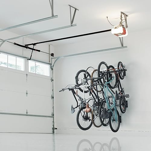 Miniatura 7 de Garage Bike Rack Wall Mount Rail Rack by Delta Cycle - Bike Hangers for Garage - Bike Storage Rack for MTB, Road & Ebike - Holds up to 300 lbs -