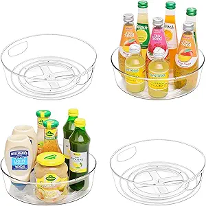 GUZON 10-Inch Lazy Susan Turntable (4 Pack)