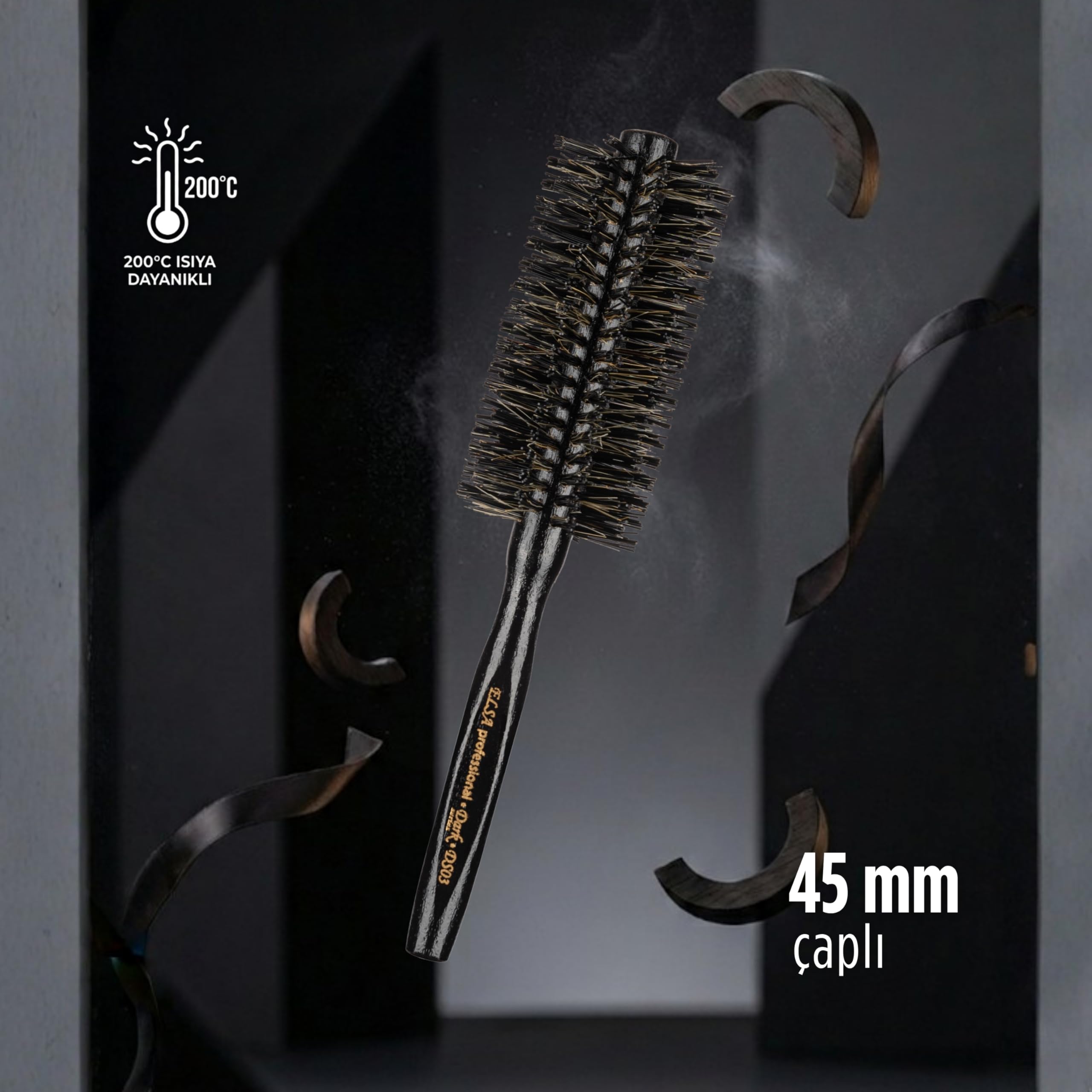 Elsa Professional DS03 Dark Seriri Saç Fırçası
