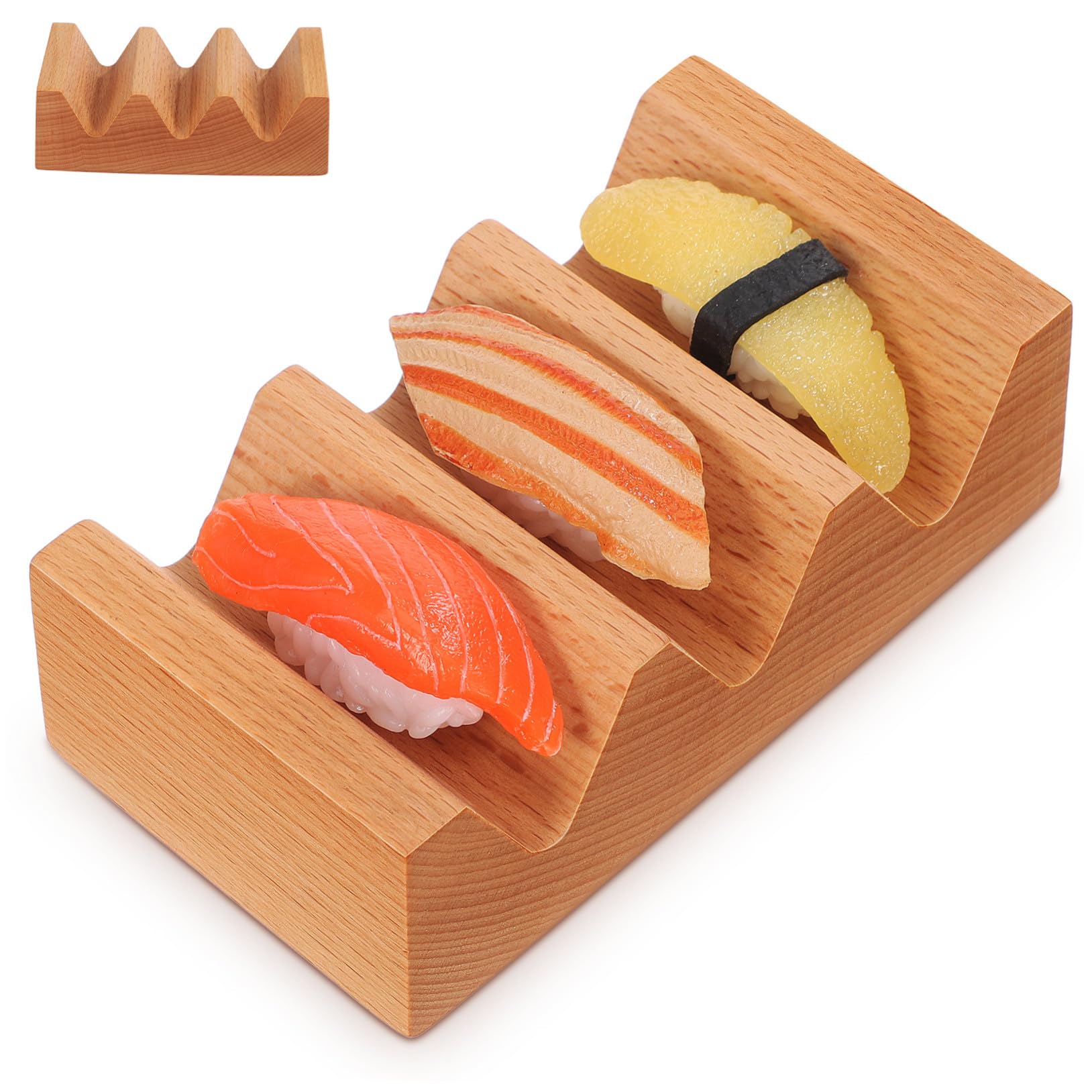 Support polyvalent pour présentation de viande et sushis de luxe