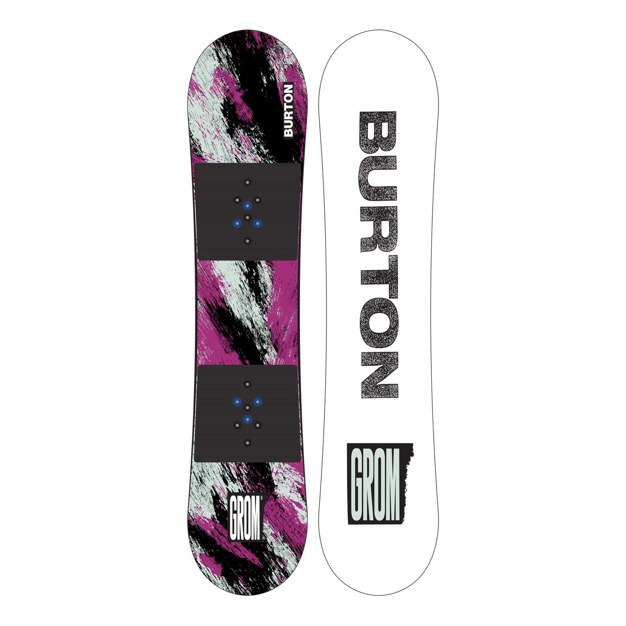 Burton Grom 110 キッズ　3点セット Burton Kids' Grom Snowboard, Purple/Teal, 110cm, Freestyle Boards