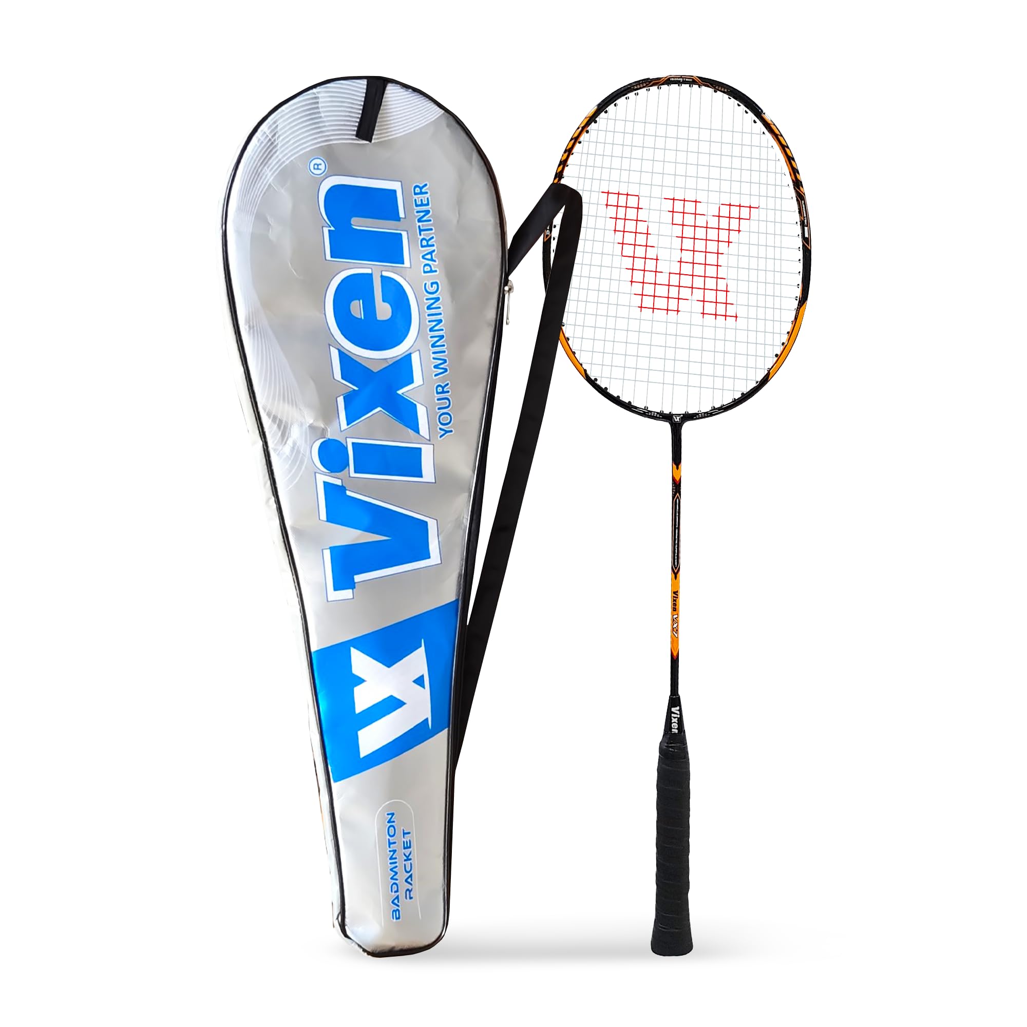未開封 VIXEN ヴィクセン VX-011 Baby Bass Buy Vixen Badmintion Racket & Cover | Light Weight 90gm | Sliper