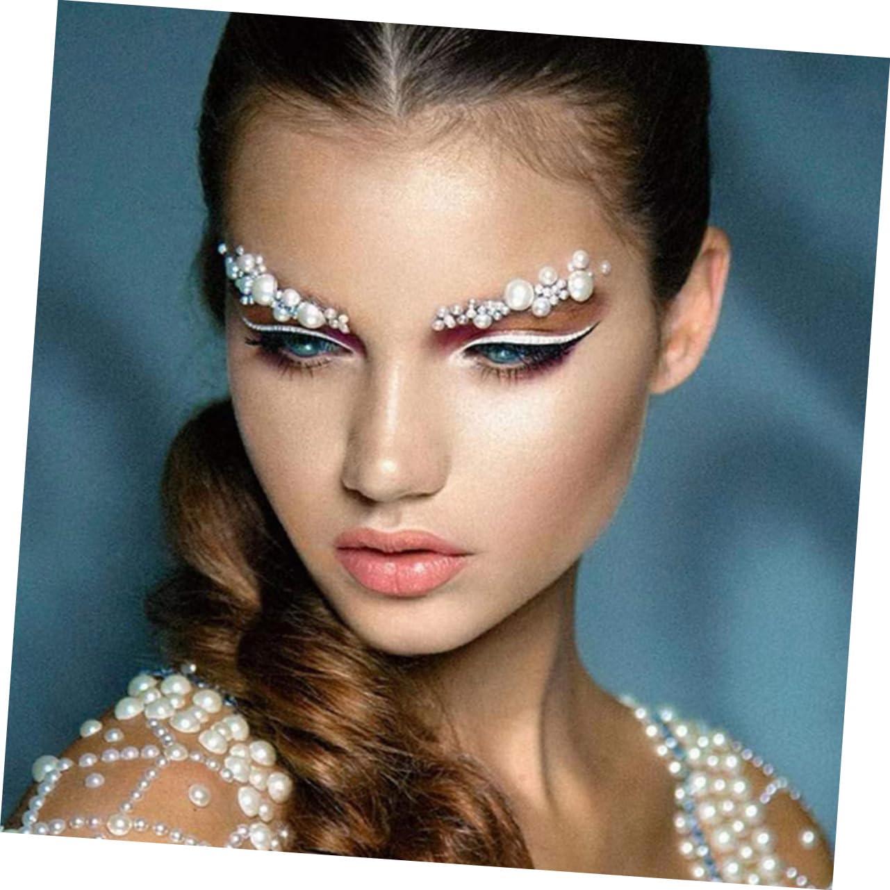Ipetboom 25sets Stickers Di Strass Per Viso Adesivi Decorativi Per Trucco e Gemme Per Donne Facili Da Applicare Per Feste Matrimonio e Costumi