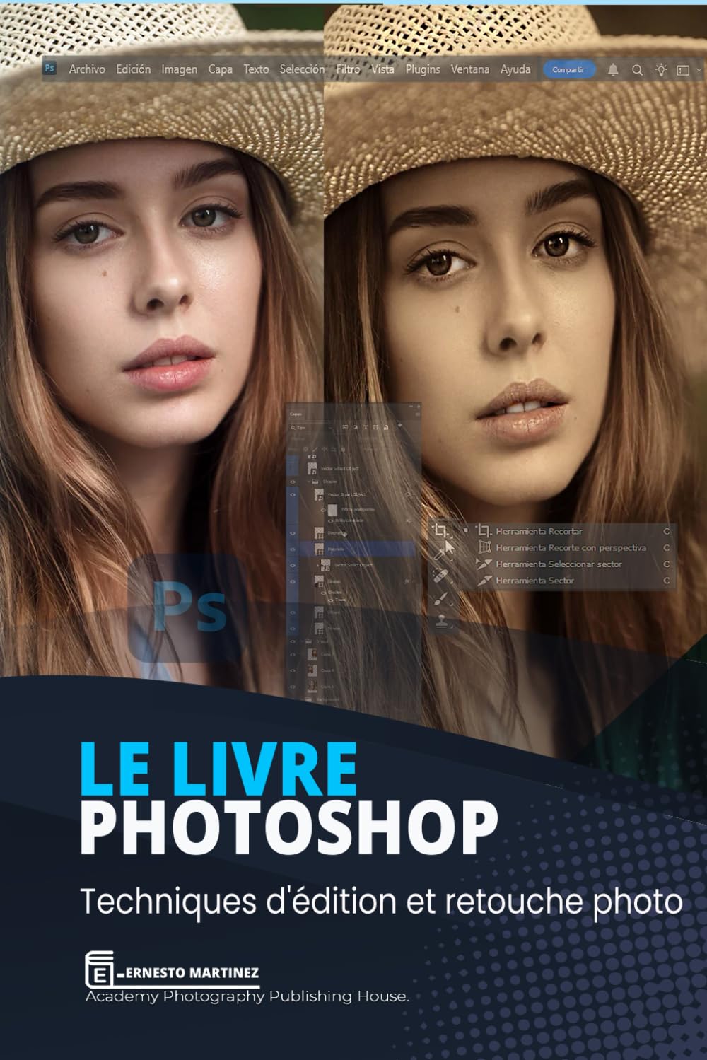 Le Livre Photoshop 2024: Un guide d'apprentissage sur l'édition et la retouche d'images