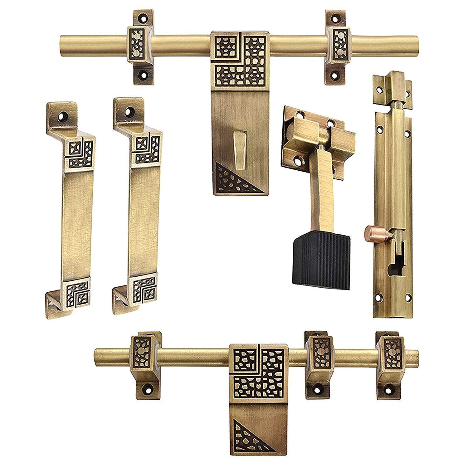 Husainy Brass Door Accessories Kit Amazon.in Home Improvement