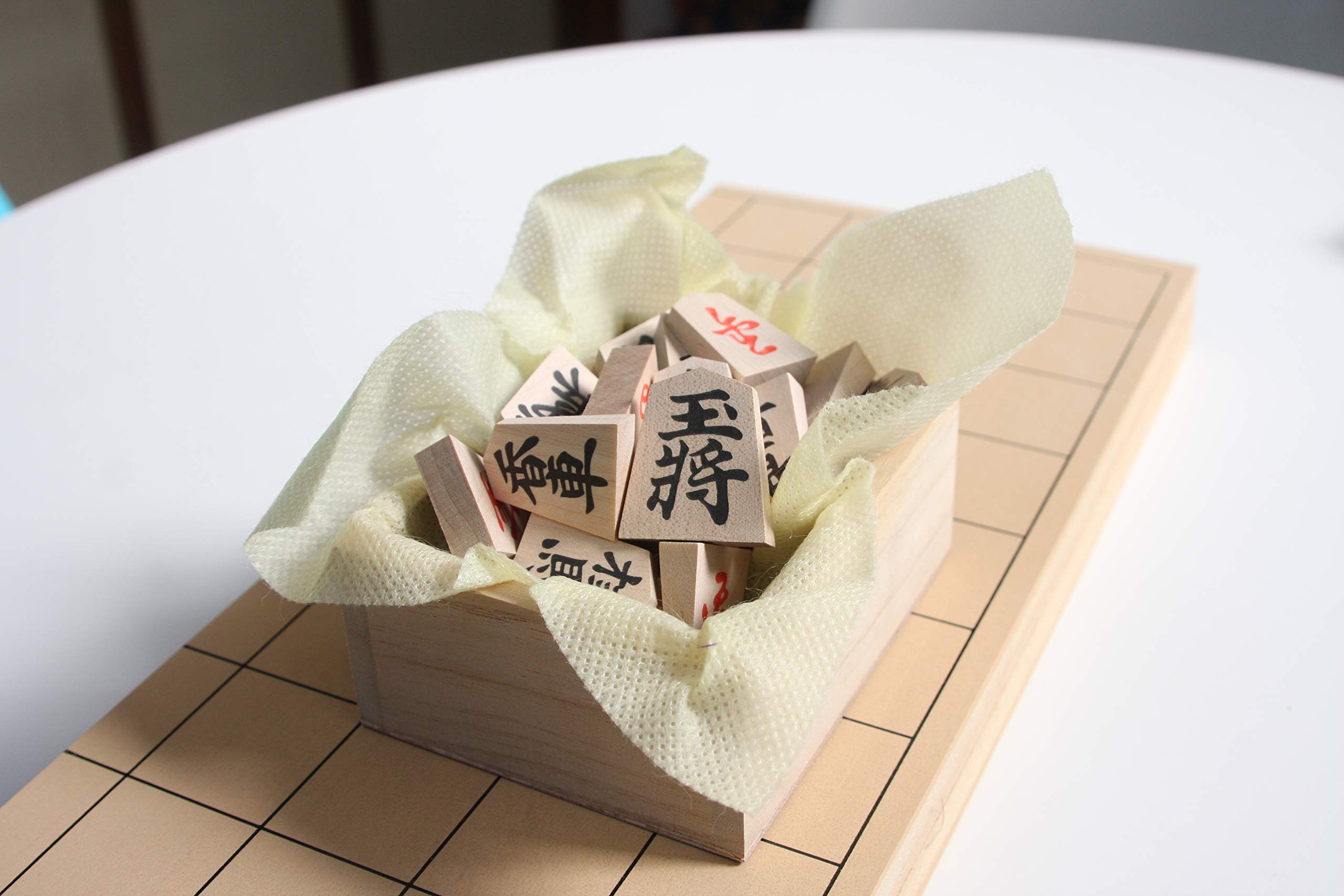 Amazon | 天童将棋駒＆折り盤5号セット木製 国産品質 | 将棋 | おもちゃ